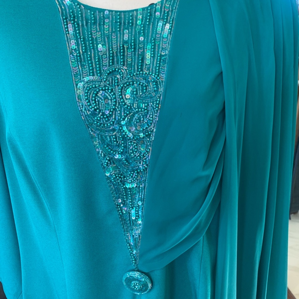 🌷VINTAGE-SIZE 20W DAYMOR COUTURE TEAL. - Picture 3 of 17